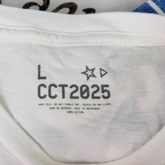 White Graphic Tee by Lavenge - Picture 3 of 10